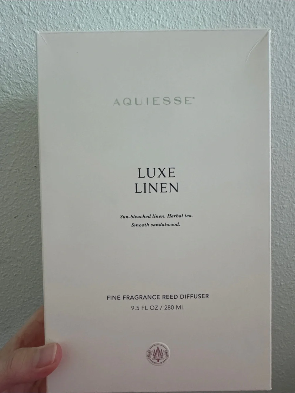Aquiesse Luxe Linen Reed Diffuser - New